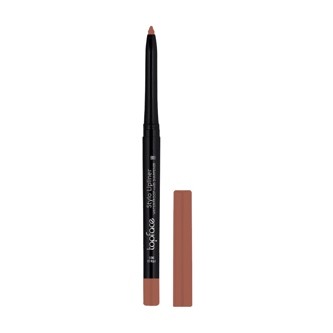 Автоматичний водостійкий олівець для губ TopFace Stylo Lipliner PT618, 003, 0.29 г
